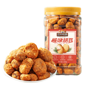 【三只松鼠 怪味胡豆】川渝风味 酥脆美味 咸甜辣网红坚果下酒菜蚕豆兰花豆怪味豆零食450g