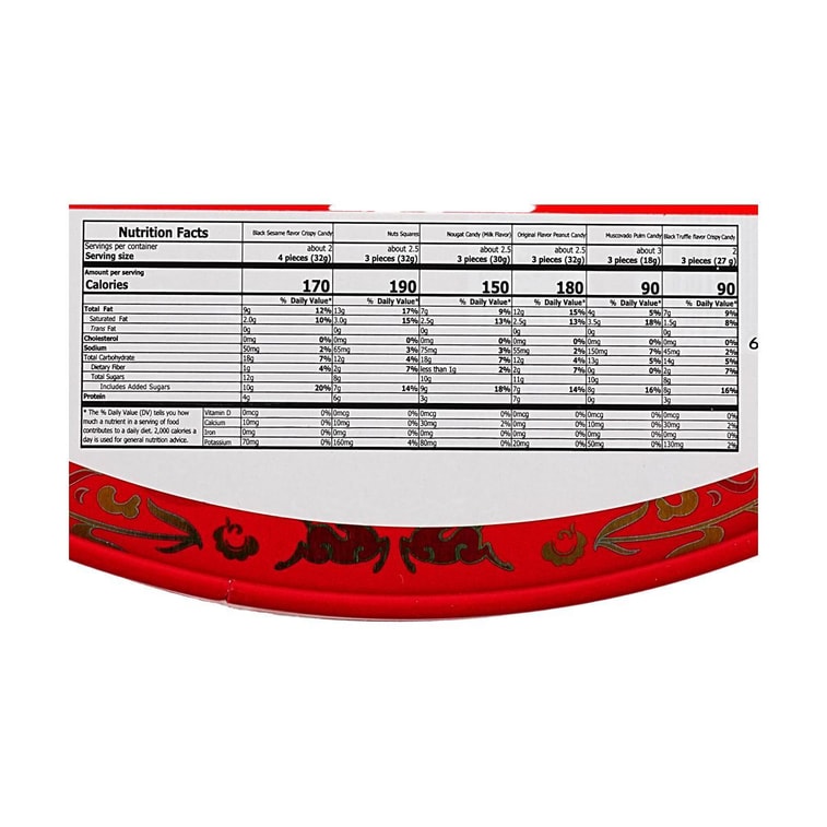 New Year Candy Gift Box, 14.82 oz 8