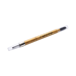 EXCEL Eyebrow Pencil & Brush #PD01 Natural Brown for Dark Brown Hair 0.4g