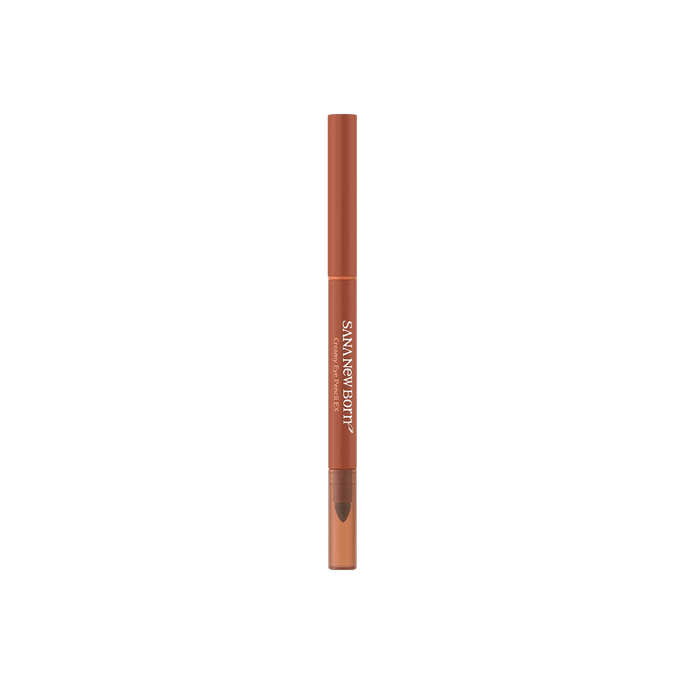 New Born Creamy Eye Pencil EX #Terracotta Brown, 1.5mm