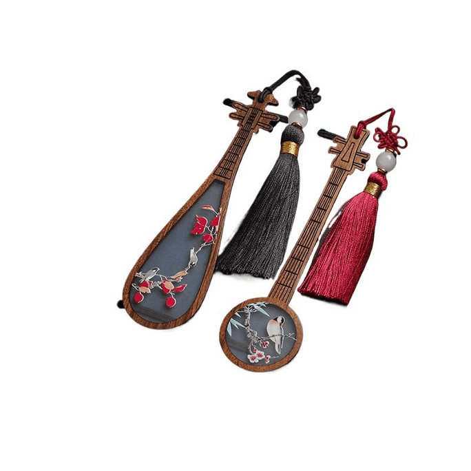 [中国直送] 優格優品 風水 文化創意ギフト 小物ギフト 梅の花+双鳥しおり 3.4*13cm