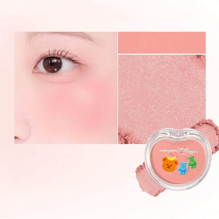 누드 블러 틴트 위글 위글 세트, #01 웜 바스켓 - 틴트 #03 + 블러셔 #11 + 애교살 메이커 #03 + 헤어롤 6