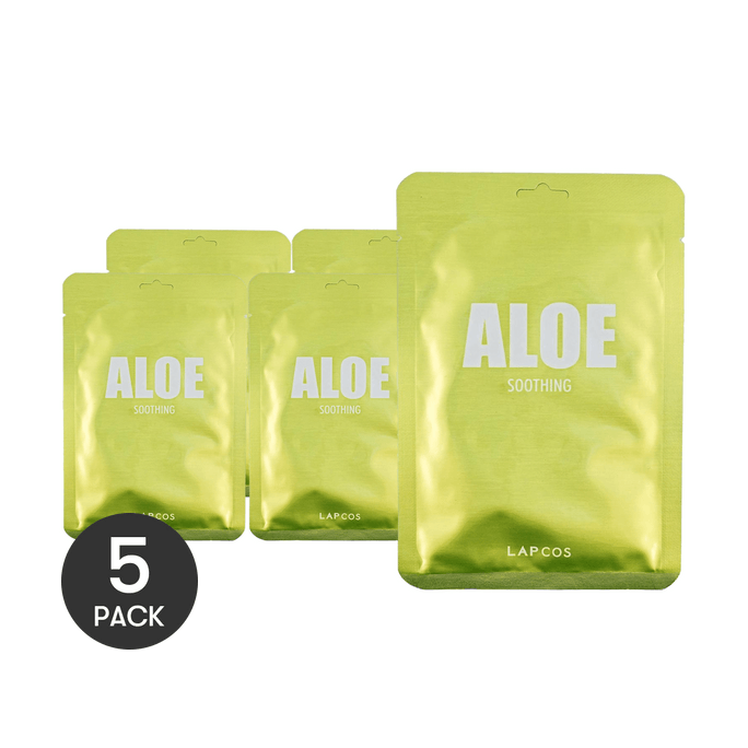Daily Skin Mask, 5sheets #Aloe Soothing 