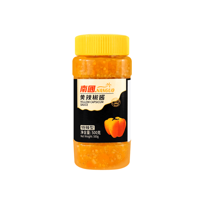 南國 黃辣椒醬 特辣型 500g