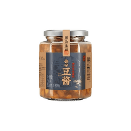 Puning Old Soybeans Authentic Specialty Chaoshan Old Soybean Paste, Old Soybean Sauce For Hot Pot And Stir-Fry Seasoning [Puning Bean Paste] 320g*1 Bottles