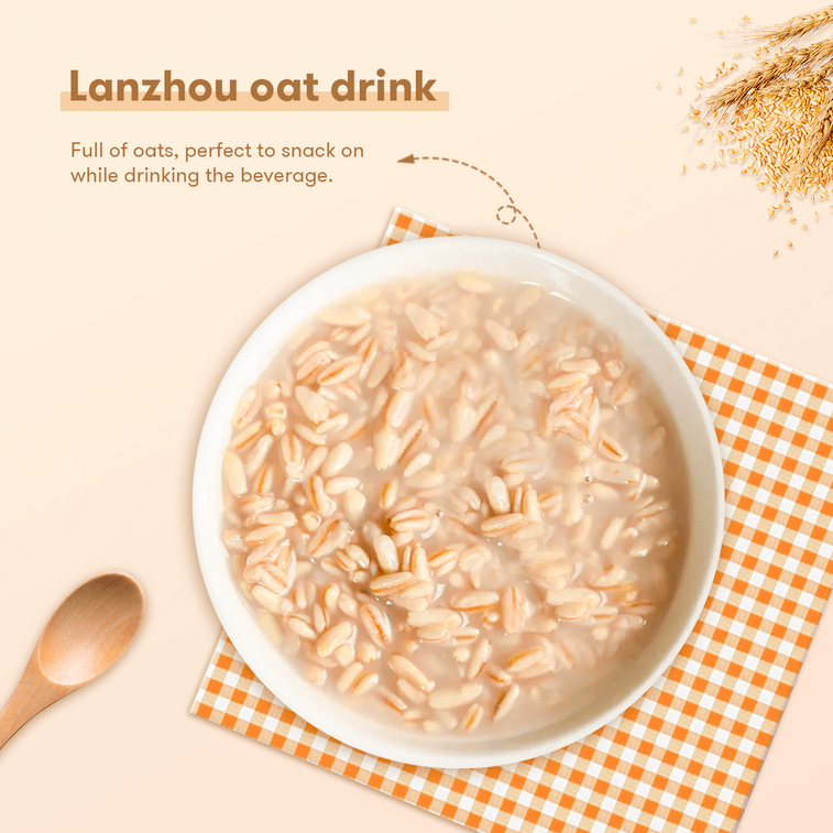 Sweet Creamy Oat Drink, Lanzhou Specialty, 7.05 oz 8