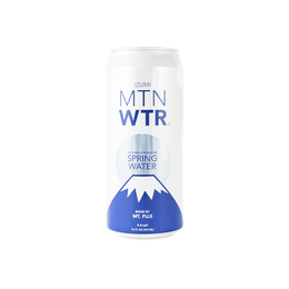 MTN WTR 天然アルカリ温泉水、16オンス