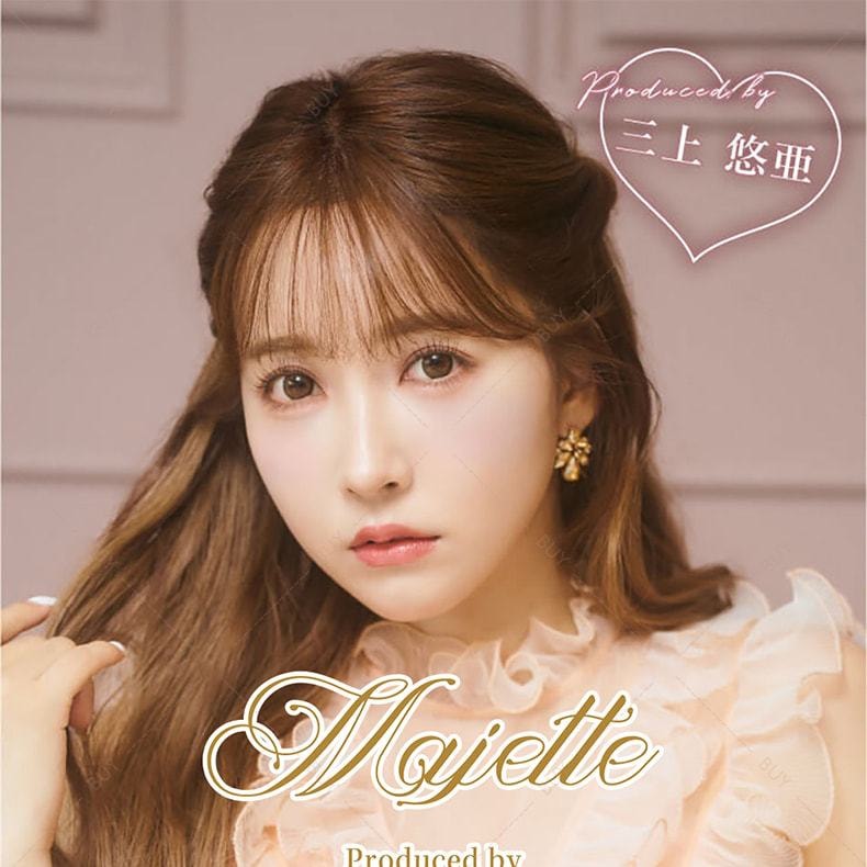 【日本美瞳/日本直郵】Majette 日拋美瞳 Malia Rose 瑪利粉「粉紅紫系」10片裝 度數-5.00(500)預定3-5天 DIA:14.5mm | BC:8.6mm