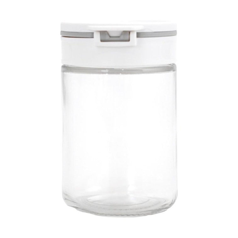 Double Lid Spice Jar, Large Capacity Moisture-proof Kitchen Seasoning Container 4