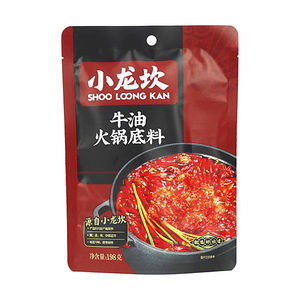 小龍坎 牛油火鍋底料 198g 【地道川味】【醇香麻辣】