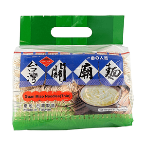 Guan Miau Noodles ,Thin ,31.7oz【Handmade】【Sun-dried】