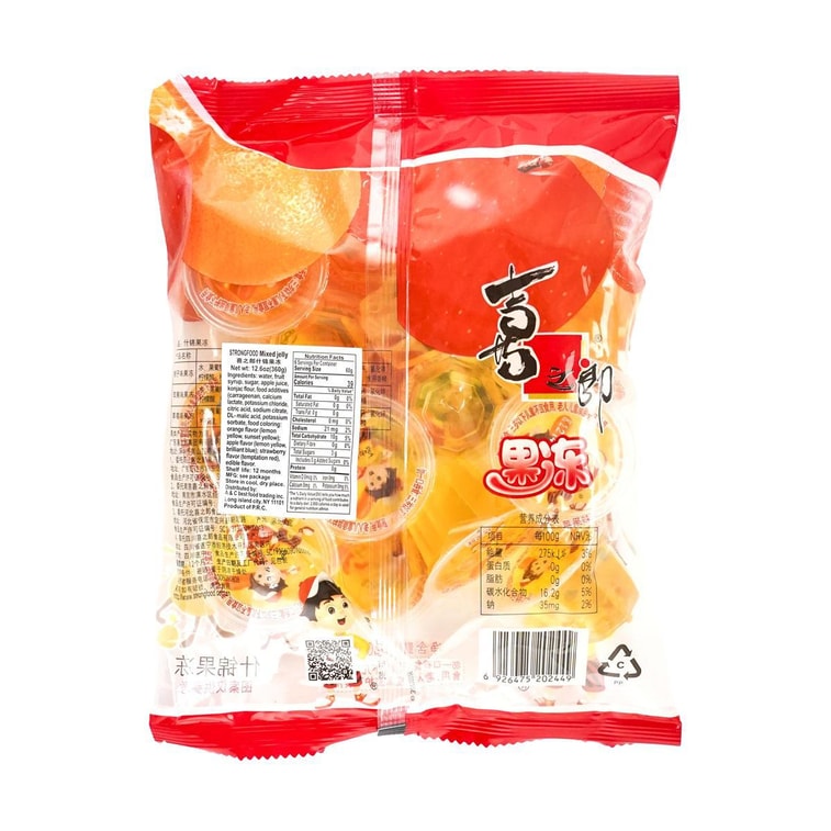 喜之郎 什錦果凍 360g 5