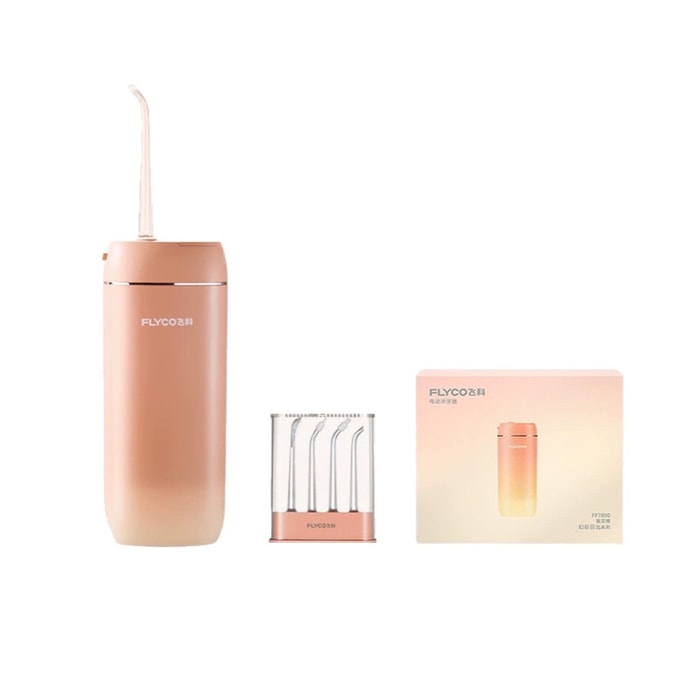 Oral Irrigator Orange Color 1 Piece
