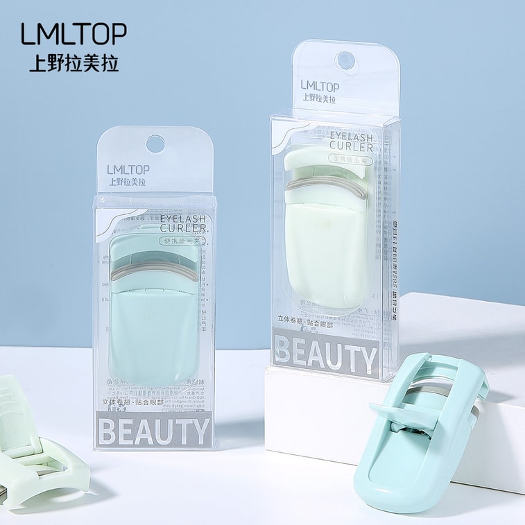 【中國直郵】 上野拉美拉 便攜式睫毛夾捲翹持久定型太陽花眼睫毛夾子女初學者小型 假睫毛輔助器(隨機色)34g 3