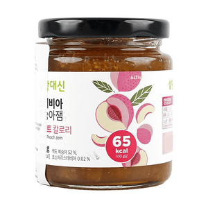 Stevia Peach Jam,0 Sugar Low Calories, 7.76 oz