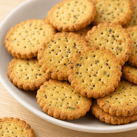 沃集鲜 十蔬咸香脆饼干 12包入 500g【十种蔬菜搭配】【0反式脂肪酸】