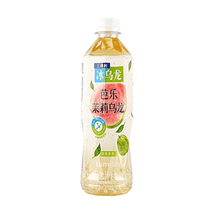大陆版SUNTORY三得利 冰乌龙 芭乐茉莉乌龙茶 500ml