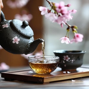 Cherry Blossom Limited Edition Fragrant Cherry Blossom Black Tea,1.76 oz