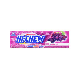 【TWICE モモ愛用】HI-CHEW ふわもちフルーツキャンディ グレープ 50g