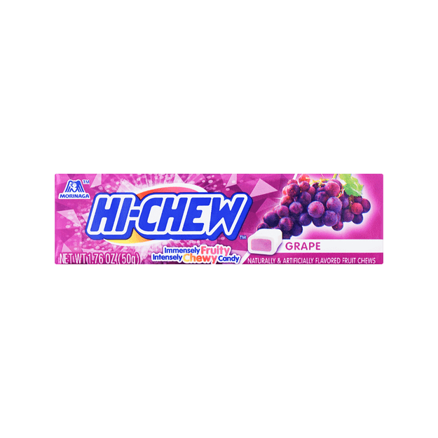 商品详情 - 日本MORINAGA森永 HI-CHEW 果汁软糖 葡萄味 50g - image  0