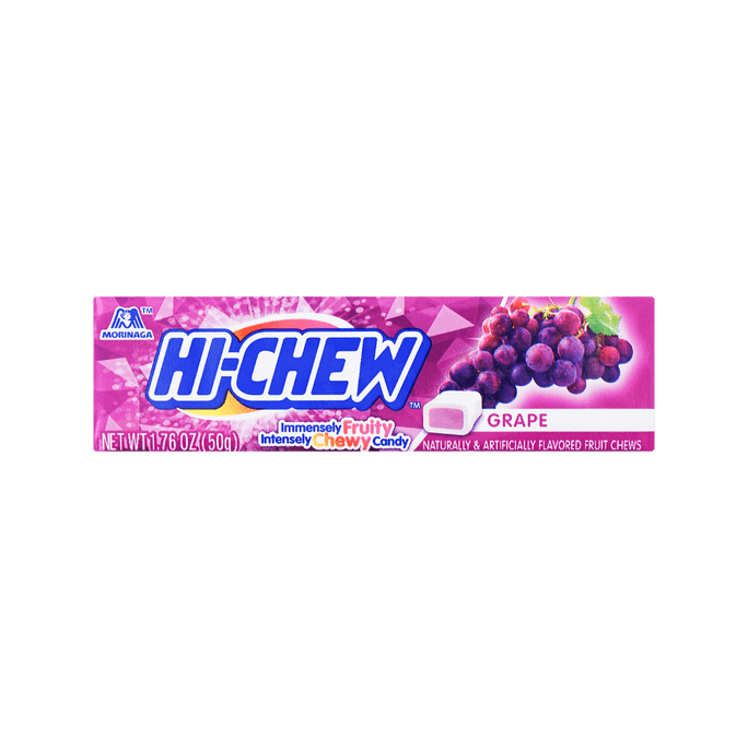 【TWICE Momo Favorite】HI-CHEW Soft Chewy Fruit Candy Grape 50g