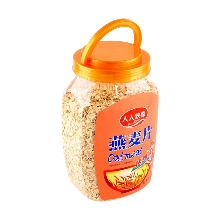 人人欢喜 快熟燕麦片 营养谷物代餐  900g 3