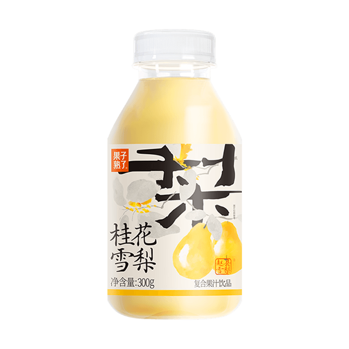 Osmanthus and Pear Drink 10.58 oz