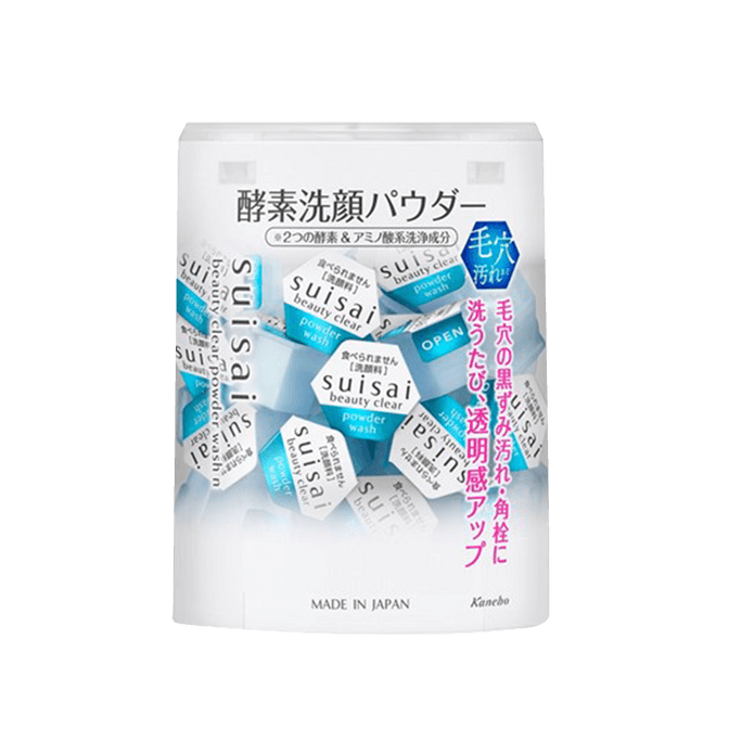 KANEBO Suisai Amino Acid Enzyme Cleansing Powder 0.4g×32pcs 1 box