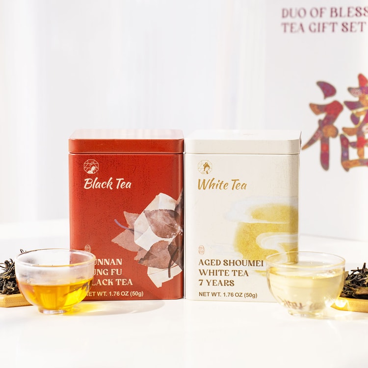 ChaYanYueSe 茶颜悦色 幸運のダブルティーギフトボックス 100g リーフ