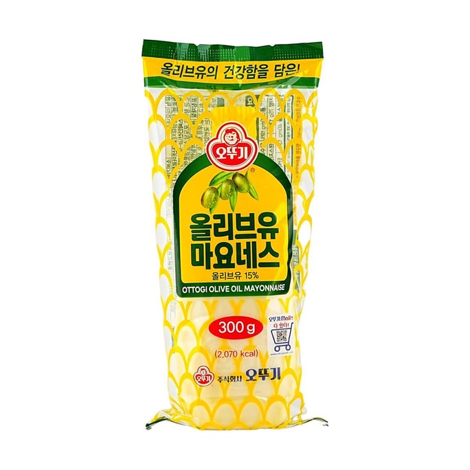 韓國OTTOGI / OTOKI不倒翁 橄欖油蛋黃醬 300g【三明治漢堡烤肉沙拉醬】
