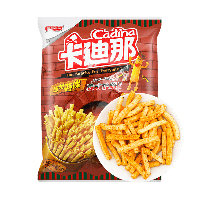 French Fry Potato Chips, Pizza Flavor, 2.41 oz