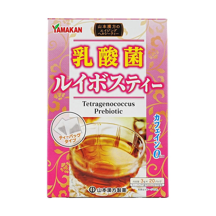 日本YAMAMOTO山本漢方製藥 乳酸菌紅茶 3g 20包入