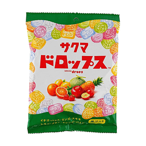 日本SAKUMA 佐久间水果糖 105g【8种口味】【添加果汁】