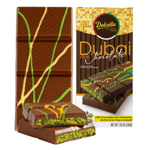 Dubai Milk Chocolate with Pistachio Butter & Crispy Kadayıf 200g