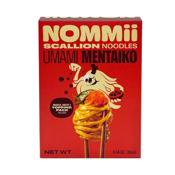 【台湾直邮】 台湾 老锅米粉 NOMMII 明太子干拌面 106g