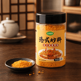 珍星鲜 港式炒料 金沙咸蛋黄味 120g【避风塘风味】【咸香酥脆】
