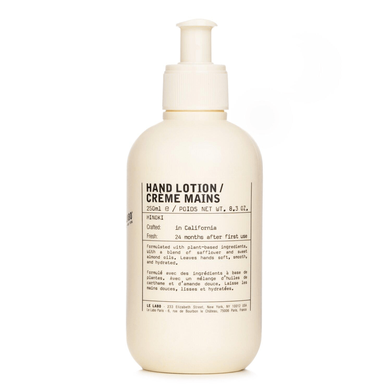 Hinoki Hand Lotion 250ml - Yami.com