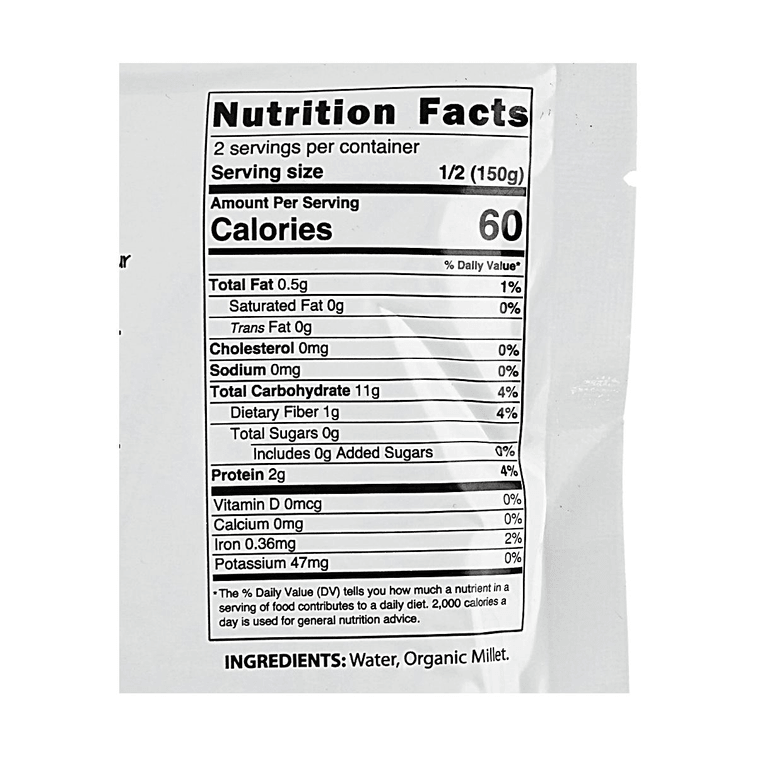 Organic Millet Porridge, 10.58 oz 【Ready To Eat】【USDA Organic】 3