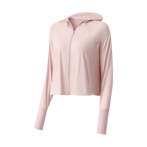 Yoko Kazuko Loose-Fit Versatile Sunscreen Shirt Misty Pink Size F