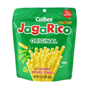 日本CALBEE卡樂比 JAGARICO 馬鈴薯脆棒 原味 60g