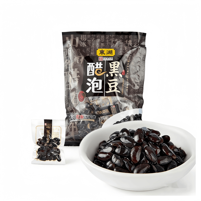 【中國直郵】 東湖 醋泡黑豆 真空包裝開袋即食0添加腎形黑豆山西特產零食下酒菜 醋泡黑豆 120g *1袋
