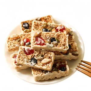 Nutty Yogurt Oat Bar Protein Energy Cookie Grain Meal Replacement Crisp Bar Snack 120g