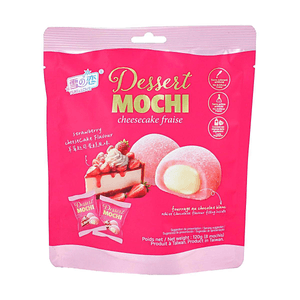 Mochi Desser,Strawberry Cheese Cake Flavor, 4.23 oz
