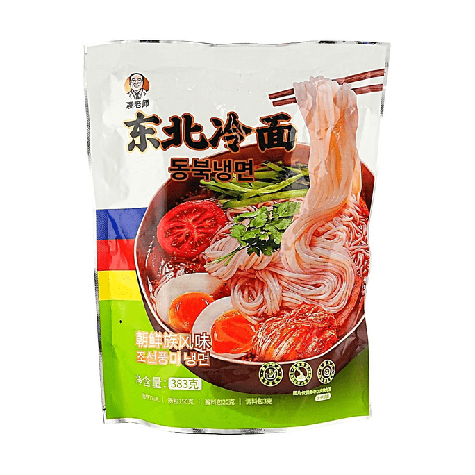 凌老师 东北大冷面 383g【朝鲜族传统风味】