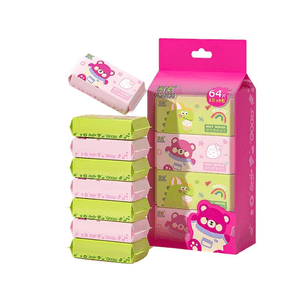 Wet Wipes Pure Water Wipes Independent Small Bag Portable Travel Mini 8 Bags *1 Bag