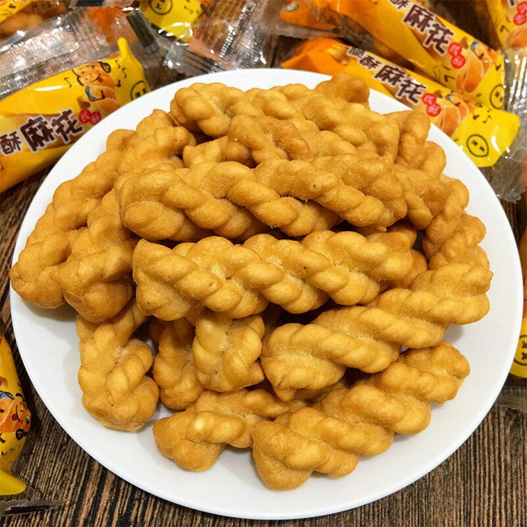 Crispy Fried Dough Twist(Brown Sugar) 252g  Crispy Pastries 4