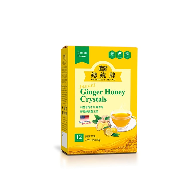 Instant Ginger Honey Crystal-Lemon 10g*12bags