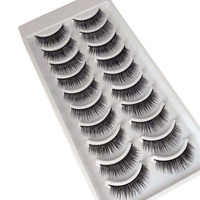 False eyelash thick style for women naturally thick and hard beginners popular long style 12mm *1 piece