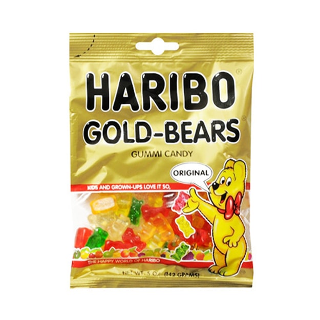 德国haribo哈瑞宝 经典小熊果味软糖qq糖 142g