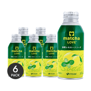 Matcha Love Matcha Lemonade Soda 12.51 fl oz *6【6 Packs】【Japanese Matcha】【Tonic Base】【Bittersweet】